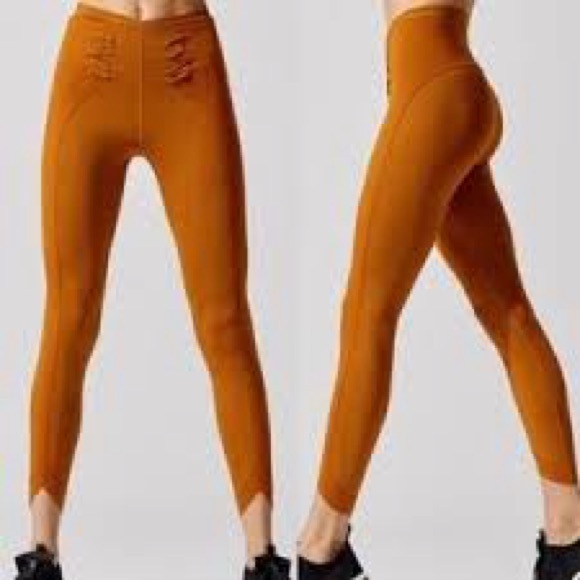 Nike Pants - Nike Dri-Fit Burnt Sienna Orange Cowgirl Training Yoga Sports Leggings Pants M